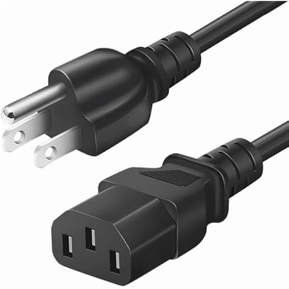 can 10Ft Treadmill Power Cord Replacement, 3 Prong AC Power Cord for Walking Pad，Vibration Plate,Superfit, SupeRun Elseluck, Horizon, Sole, BowFlex, Elliptical & Fitness Equipment