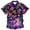 A-Dark Purple1185, variant on Wxolcjlv Tropical Print Hawaiian Shirts for Men Short Sleeve Summer Beach Casual Button Down Tops