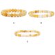 thumbnail image 3 of Brazalete Jumpingount cuentas de piedra natural estilo chino unisex 6 mm, 3 of 6