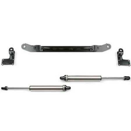 UPC 674866095496 product image for Fabtech Dirt Logic 2.25 Stainless Steel Steering Stabilizer Kit FTS850002 Steeri | upcitemdb.com