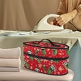 thumbnail image 2 of HELLHERO Christmas Cucumber Pattern Iron Portable Storage Bag Zipper Handle For Garment Care Travel Steam Iron Case, Bag Only, 2 of 6