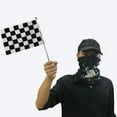 thumbnail image 4 of 10 Pcs Drapeau de Signal de Course Noir et Blanc à Carreaux pour Événements, 4 of 7