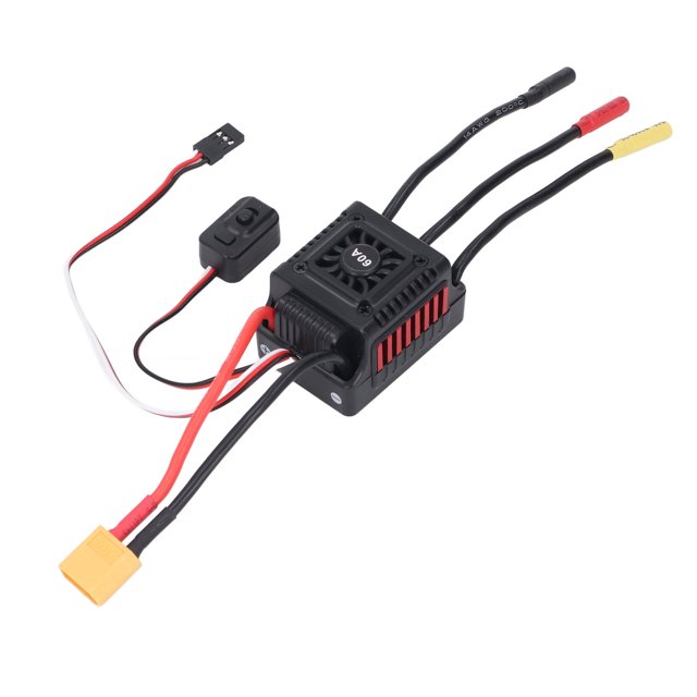 RC Sin Escobillas ESC, RC Car ESC aleación De Aluminio Para 1/10 Todoterreno