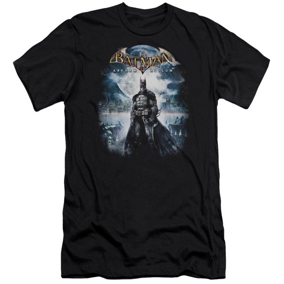 Batman Aa Game Cover S/S Adult 30/1 T-Shirt Black