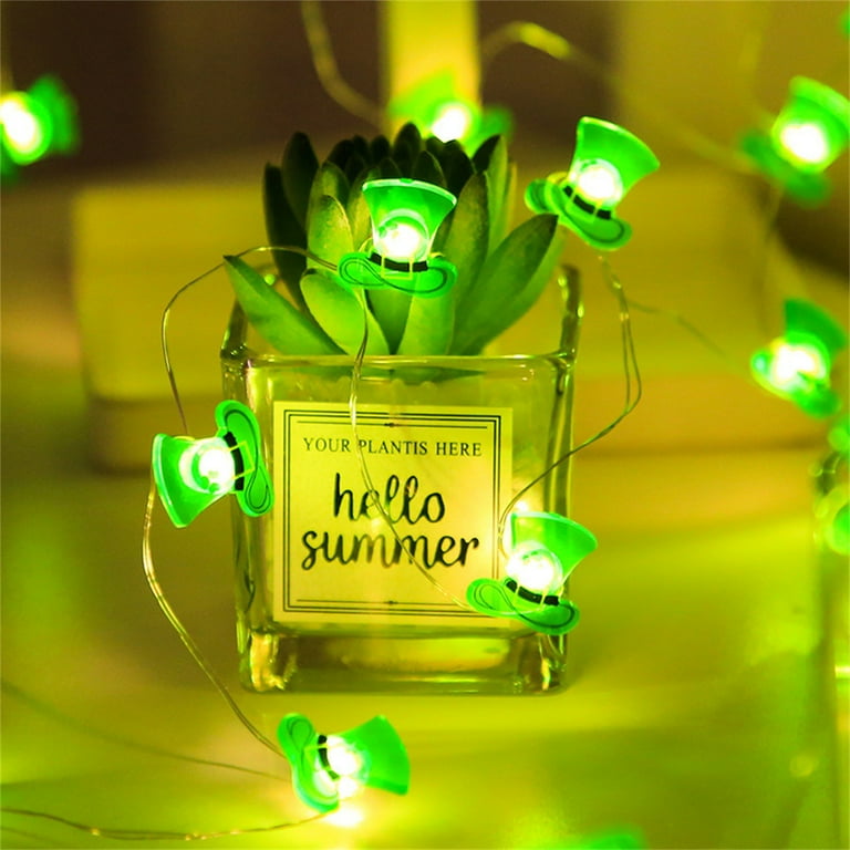 Green fairy lights battery operated hotsell