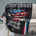thumbnail image 1 of Manta Sleep Squad WWE Cody Rhodes American Nightmare 150 x 200 cm, 1 of 1