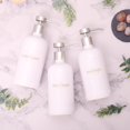 thumbnail image 2 of Set dispensador de champú y acondicionador Janxin 630 ml x3 blanco, 2 of 6