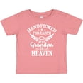 thumbnail image 3 of Inktastic Handpicked for Earth by My Grandpa in Heaven Angel Wings Boys or Girls Baby T-Shirt, 3 of 5
