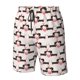 thumbnail image 4 of Fotbe Dachshund And Hearts Trajes de Baño Estampados para Hombre, Shorts de Verano de Secado Rápido, Ropa de Playa, Bañadores-Medium, 4 of 6