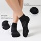 thumbnail image 5 of Pack de 6 calcetines de tobillo CelerSport para hombre con cojín, color negro, 5 of 6
