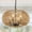 Brown#9, variant on Table Lamp Farmhouse Rattan Pendant Lights, 15.7" 4-Light Boho Chandelier Light Fixture, Wicker Hand Woven Basket Pendant Hanging for Dining Room Living Room Kitchen Island Bedroom Foyer, Height Adju