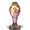 Purple, variant on LUJII Hummingbird Feeder, Hand Blown Glass Hummingbird Feeder, Never Fade, 36 Fluid Ounces, 5 Feeding Metal Stations, Much Bigger, Garden Backyard Decorative, Containing Ant Moat (Blue)