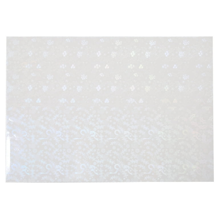 50Pcs Holographic Laminate Sheets A4 Bright Colors Glittering Effects  Holographic Stickers For Photo Paper Picture 