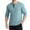 Light Blue #001, variant on Henley Shirts for Men Long Sleeve Casual Button T-Shirt Stylish Pullover Shirts Khaki M