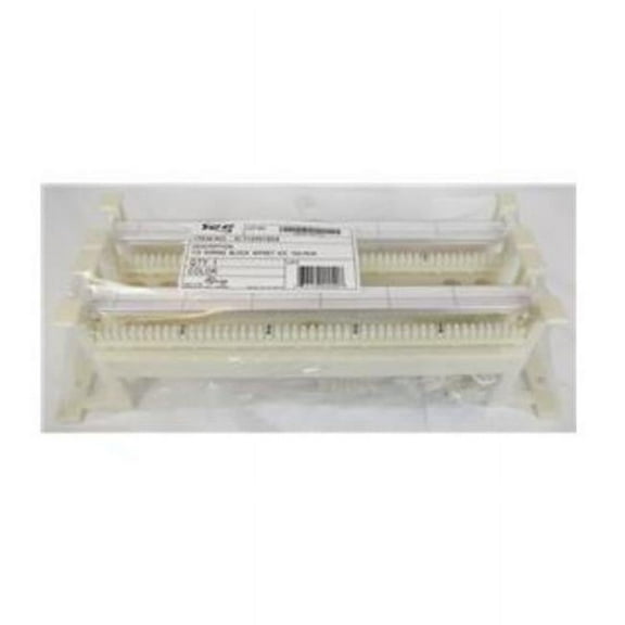 ICC IC110W1004 110-Punchdown Wiring Block Kit; Wall Mount, 100-Pair