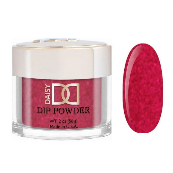 DND Dap Dip Powder Matching Gel & Lacquer 2 oz #681 Hot Pink Patrol