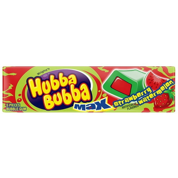 Hubba Bubba Max Bubble Gum Strawberry Watermelon 5.0 EA