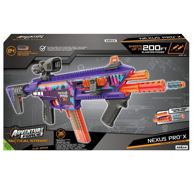 Free Shipping! Adventure Force Tactical Strike Nexus Pro X Foam