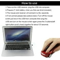 thumbnail image 6 of KUYHRF Car Mouse Wireless Mouse,2.4GHz Cool Sport SUV Car Shape Mouse Optical Mouse1600 DPI with USB Receiver Computer Mouse for PC/Computer/Laptop-Red, 6 of 7