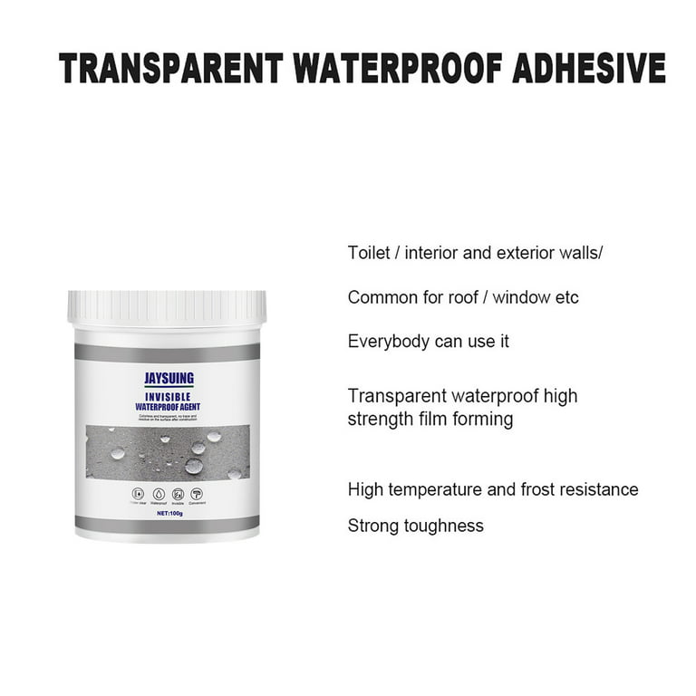 JAYSUING Invisible Waterproof Agent, Waterproof Seal, No Pounding