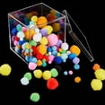 thumbnail image 2 of 3pcs Transparent Acrylic Candy Box Wedding Party Favor Packing Jewelry Storage, 2 of 11
