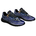 thumbnail image 6 of The Thin Blue Line Eagle With ChriStan Cross American flag Shoes Sneakers Black Size 10.5, 6 of 7