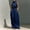 Navy Blue, variant on Morttic Women's Turtleneck Sleeveless Top and Wide Leg Pants Set – High Waist with Pockets, Casual Summer Outfit Sky Blue，M