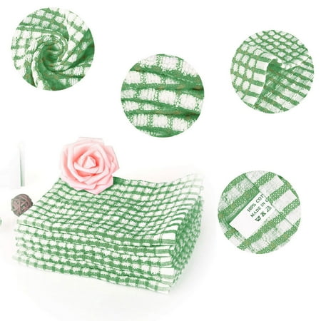 

Kitchen Restaurant Hotel Terry Cloth Dish Towel Mixed Color 6PC
