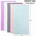 thumbnail image 5 of 24 Pack Kitchen Dishcloths - Does Not Shed Fluff - Reusable Dish Towels, Dish cloths, Super Absorbent Coral Fleece Cleaning Cloths, Nonstick Oil Washable Fast Drying, 7 x 9 Inch (Multicolor), 5 of 10
