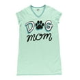 thumbnail image 3 of LazyOne Women's Nightgown, Funny V-Neck Sleep Shirt for Women (Dog Mom, S/M), 3 of 7