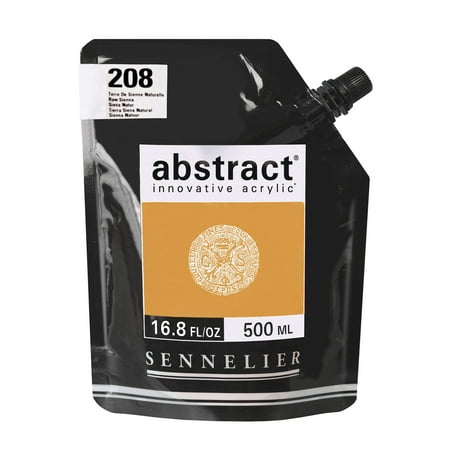 UPC: 3046450041726 | Sennelier Abstract Acrylics Satin 500ml Raw Sienna