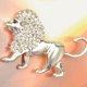 thumbnail image 3 of Guardurnaity Broche Animal Shining Breastpin Aleación Oro Plata Animales Patrón Dye Tech Joyería Chal Accesorios Ropa plata Type3 NO3, 3 of 6