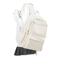 thumbnail image 1 of Mochila WEPOET Simple School para mujer ligera de color beige, 1 of 6