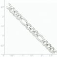 thumbnail image 2 of 925 Sterling Silver Figaro Bracelet, 2 of 2