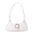 thumbnail image 1 of Bolso Hobo Hugtrwg de Cuero PU para Oficina Blanco, 1 of 9