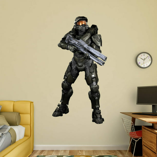 Fathead Halo 4 Battle Ready Master Chief Wall Decal Com - Halo Wall Decals