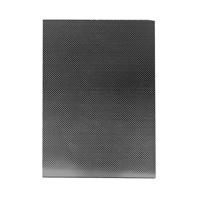 Panel de fibra de carbono 200 * 300 mm. Superficie lisa 10 tamaños opcionales - .0mm Baoblaze Panel de placa de fibra de carbono