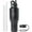 40oz Black, variant on BUZIO 40 oz Water Bottle Fits in Cup Holder Insulated Tumbler with Handle Water Flask with 2 Lids Wide Mouth Travel Mug,Green Blue Gradient
