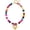 XL23227F, variant on Resin Chunky Beaded Necklace for Women, Simple Modern Style Necklace Jewelry Accessory