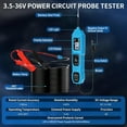 thumbnail image 2 of YOSUOPOC Automotive Circuit Tester with LCD Display, 3.5-36V DC Voltage Tester, Multifunction Test Light with Flashlight & Overload Protection for Car Truck Motorcycle Boat Electrical Diagnostics, 2 of 6
