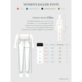 thumbnail image 6 of Ma Croix Womens Jogger Pants Lightweight French Terry Sweatpants with Pockets, 6 of 6