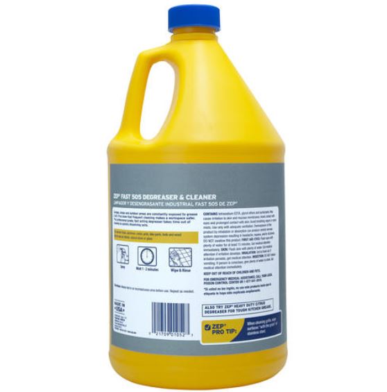 Zep ZU505128 Fast 505 Cleaner and Degreaser 128 Ounces - image 4 of 9