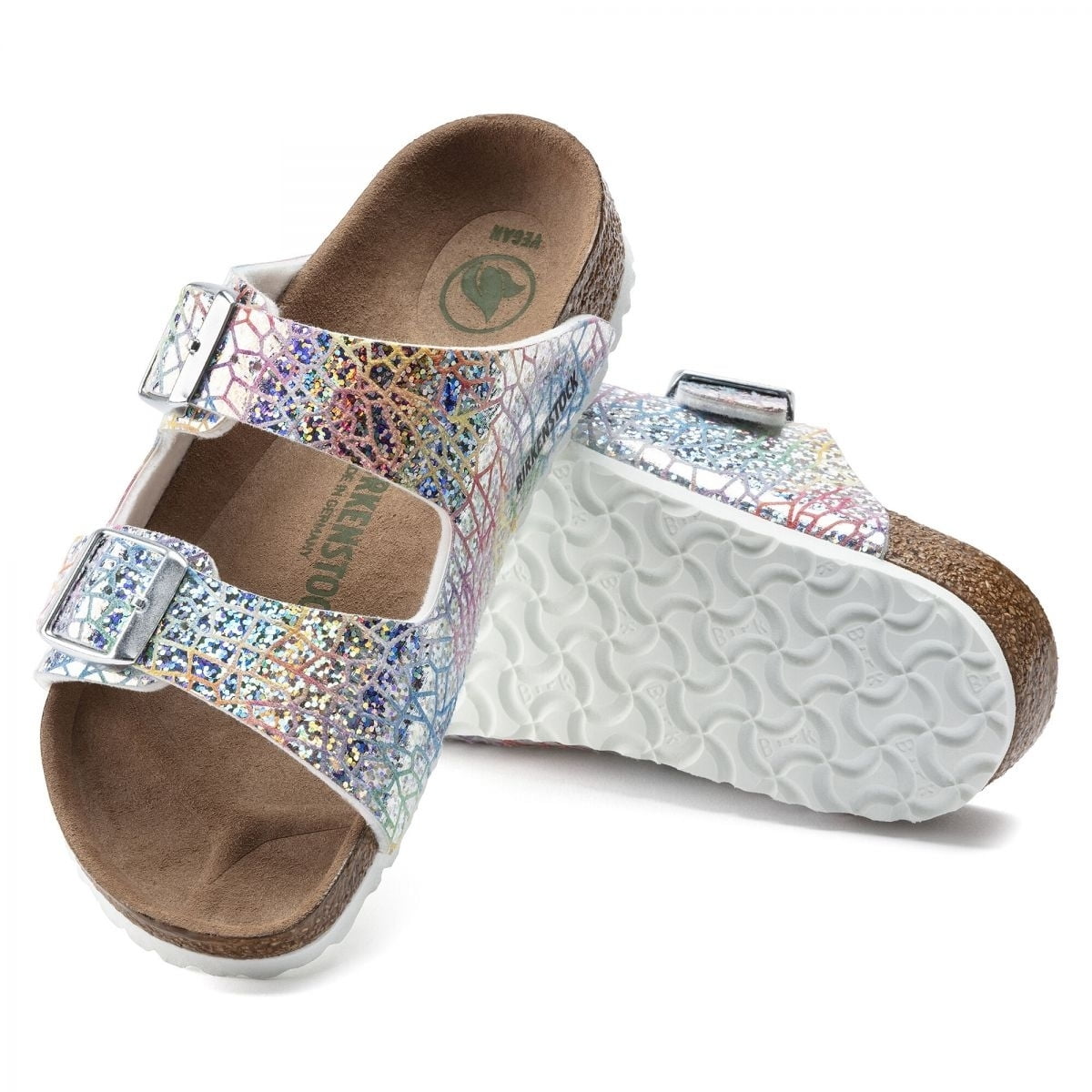 Birkenstock hotsell holographic sandals
