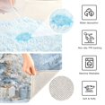 thumbnail image 6 of IAUYY 24x16 Inch Bath Mat Thick Soft Plush Shower Mat TPR Backing Material Non Slip Bath Mats for Bathroom for Tub Shower Hotel Christmas Tree and Gifts, 6 of 9