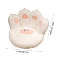 thumbnail image 3 of Tgbvmt Cute Chair Plush Cushion Shaped Lazy Pillow for Game Chairs, Soft Comfort Seat 17.71" x 15.75" Ideal for Bedroom, Living Room & Office Décor, Fun Gift for Cat Lovers & Female Workers, 3 of 6