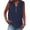 Navy, variant on Gauze Tank Tops for Women V Neck Sleeveless Cotton Linen Tops Summer Dressy Casual Work Blouses Boho Top Navy L