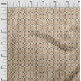 thumbnail image 2 of oneOone Cotton Poplin Tan Fabric Geometric Texture Quilting Supplies Print Sewing Fabric By The Yard 42 Inch Wide, 2 of 4