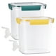 thumbnail image 1 of WORGEOUS 2 piezas de contenedor de jugo sólido Dispensador de bebida de moda, 1 of 8
