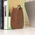 thumbnail image 6 of ABCISI Bookends for Shelves, Cat Shape Book Ends for Home Office School Library Kitchen, Cute Book Stopper, Walnut Book Holder 1 Pair, 6 of 6