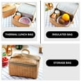 thumbnail image 3 of KONTONTY 2Set Outdoor Picnic Bag Khaki Insulated Meal Prep Tote for Adults, 3 of 6